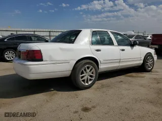 2004 Mercury Grand Marquis GS with VIN 2MEFM74W34X637265, listed as a Copart auction lot 72248594 with 139,039 mi miles and Salvage Title. Bid and sale history available at carsss.com. Image 3.