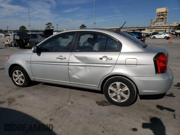 2010 Hyundai Accent GLS with VIN KMHCN4AC4AU426665, listed as a Copart auction lot 76063604 with 154,564 mi miles and Salvage Title. Bid and sale history available at carsss.com. Image 2.
