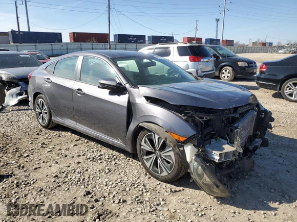 2016 Honda Civic Sedan EX-L with VIN 19XFC1F78GE001832, listed as a Copart auction lot 49682225 with 39,519 mi miles and Salvage Title. Bid and sale history available at carsss.com. Image 4.