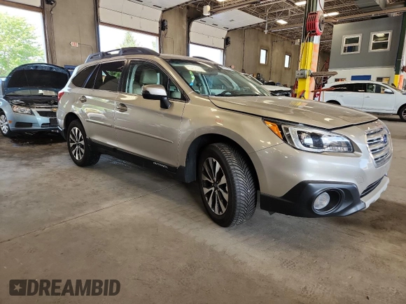 2016 Subaru Outback Limited with VIN 4S4BSEJCXG3200946, listed as a Copart auction lot 64740395 with 125,795 mi miles and Salvage title. Bid and sale history available at DreamBid. Image 4.