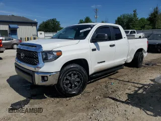 2021 Toyota Tundra SR with VIN 5TFRY5F17MX297715, listed as a Copart auction lot 54576555 with 89,459 mi miles and Salvage title. Bid and sale history available at DreamBid. Image 1.
