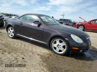 2004 Lexus SC 430 z VIN JTHFN48Y640056039, wystawiony jako Copart lot #48590735 z przebiegiem 117 295 mil mil oraz Szkoda całkowita • Salvage title. Historia ofert i sprzedaży dostępna na DreamBid. Obrazek 4.