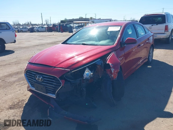 2018 Hyundai Sonata SE with VIN 5NPE24AF3JH607489, listed as a IAAI auction lot 41751030 with 44,044 mi miles and . Bid and sale history available at carsss.com. Image 6.