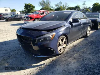 2018 Mercedes-Benz CLA with VIN WDDSJ4EBXJN601496, listed as a Copart auction lot 62196602 with 54,351 mi miles. Bid and sale history available at carsss.com. Image 2.