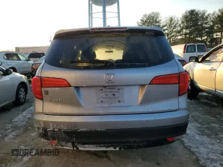 2016 Honda Pilot EX with VIN 5FNYF5H31GB029161, listed as a Copart auction lot 41995425 with 124,793 mi miles and Salvage Title. Bid and sale history available at carsss.com. Image 6.