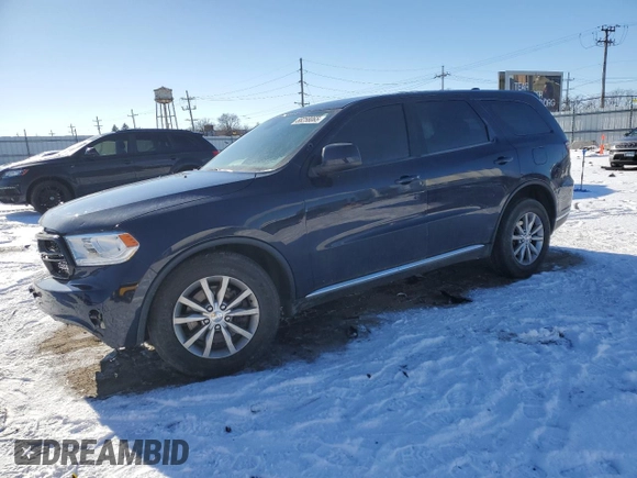 2017 Dodge Durango Special Service with VIN 1C4SDJFT9HC799565, listed as a Copart auction lot 88258065 with 125,291 mi miles and Salvage title. Bid and sale history available at DreamBid. Image 1.