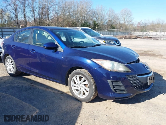 2012 Mazda 3 i Touring with VIN JM1BL1V76C1628042, listed as a IAAI auction lot 41797972 with 85,559 mi miles and . Bid and sale history available at DreamBid. Image 1.