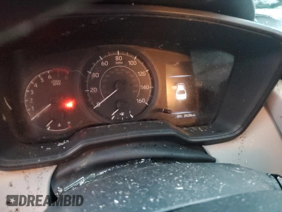 2021 Toyota Corolla L with VIN JTDDPMAE6MJ161855, listed as a Copart auction lot 84372534 with 39,286 mi miles and Salvage Title. Bid and sale history available at DreamBid. Image 9.