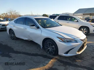 2024 Lexus ES with VIN 58ADA1C17RU040546, listed as a IAAI auction lot 41317871 with 9,817 mi miles. Bid and sale history available at carsss.com. Image 1.