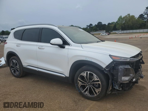 2019 Hyundai Santa Fe Ultimate with VIN 5NMS5CAAXKH018883, listed as a Copart auction lot 50942705 with 83,978 mi miles and Salvage Title. Bid and sale history available at carsss.com. Image 4.