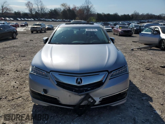 2016 Acura TLX V6 with VIN 19UUB2F30GA003687, listed as a Copart auction lot 50521615 with 64,199 mi miles and Salvage Title. Bid and sale history available at carsss.com. Image 5.