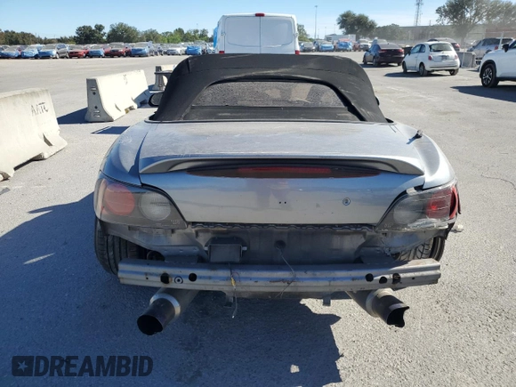2000 Honda S2000 z VIN JHMAP1143YT006231, wystawiony jako Copart lot #81771964 z przebiegiem 122 349 mil mil oraz Szkoda całkowita • Salvage title. Historia ofert i sprzedaży dostępna na DreamBid. Obrazek 6.