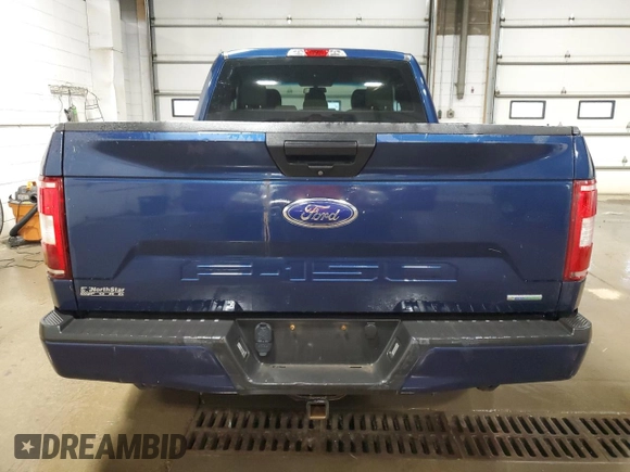 2018 Ford F-150 XL with VIN 1FTEX1EPXJKF78495, listed as a Copart auction lot 53759395 with 141,783 mi miles and Clean Title. Bid and sale history available at carsss.com. Image 6.