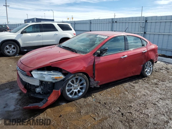 2016 Dodge Dart SXT Sport with VIN 1C3CDFFA4GD817774, listed as a Copart auction lot 46307245 with 113,669 mi miles and Salvage Title. Bid and sale history available at carsss.com. Image 1.