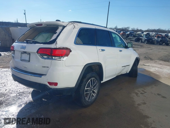 2022 Jeep Grand Cherokee Limited z VIN 1C4RJEBG2NC125969, wystawiony jako IAAI lot #41261701 z przebiegiem 72 707 mil mil oraz . Historia ofert i sprzedaży dostępna na DreamBid. Obrazek 4.