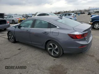 2021 Honda Insight EX with VIN 19XZE4F5XME010454, listed as a Copart auction lot 50452055 with 73,506 mi miles and Salvage Title. Bid and sale history available at carsss.com. Image 2.