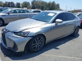 2020 Lexus IS 300 F Sport with VIN JTHGA1D22L5104377, listed as a IAAI auction lot 42488594 with 59,089 mi miles and . Bid and sale history available at DreamBid. Image 17.