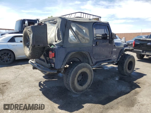 2004 Jeep Wrangler X with VIN 1J4FA39S64P721072, listed as a Copart auction lot 57512865 with Not provided miles and Clean title. Bid and sale history available at DreamBid. Image 3.