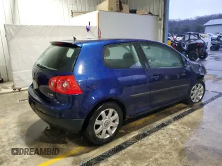 2007 Volkswagen Rabbit with VIN WVWBS71K27W113046, listed as a Copart auction lot 43594715 with 164,370 mi miles and Salvage Title. Bid and sale history available at carsss.com. Image 3.