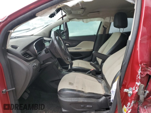 2017 Buick Encore Preferred with VIN KL4CJESB9HB027004, listed as a Copart auction lot 61226505 with Not provided miles and Salvage title. Bid and sale history available at DreamBid. Image 7.