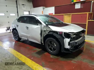 2023 Toyota bZ4X XLE with VIN JTMABACA0PA025591, listed as a Copart auction lot 53805205 with 47,238 mi miles and Salvage title. Bid and sale history available at DreamBid. Image 4.