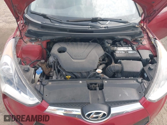 2012 Hyundai Veloster w/Black Int with VIN KMHTC6AD8CU053904, listed as a IAAI auction lot 42774621 with 164,599 mi miles and . Bid and sale history available at DreamBid. Image 10.