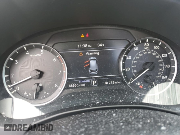 2019 Infiniti QX50 Essential with VIN 3PCAJ5M33KF116266, listed as a Copart auction lot 59537885 with 88,660 mi miles and Salvage title. Bid and sale history available at DreamBid. Image 9.