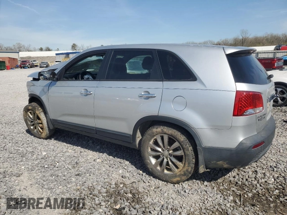 2011 Kia Sorento EX with VIN 5XYKU4A19BG010065, listed as a Copart auction lot 50941985 with 86,122 mi miles and Salvage Title. Bid and sale history available at carsss.com. Image 2.