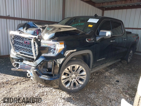 2022 GMC Sierra 1500 Limited Denali with VIN 1GTU9FEL8NZ233799, listed as a IAAI auction lot 41323466 with 29,447 mi miles. Bid and sale history available at carsss.com. Image 2.