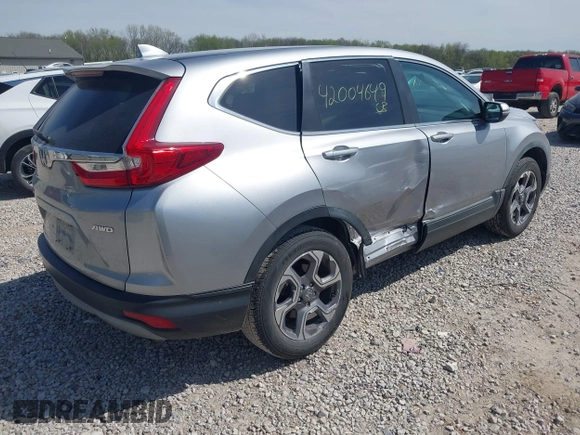 2019 Honda CR-V EX-L with VIN 7FARW2H84KE001320, listed as a IAAI auction lot 42104649 with 93,359 mi miles and . Bid and sale history available at carsss.com. Image 4.