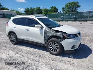 2014 Nissan Rogue S z VIN 5N1AT2MV7EC859150, wystawiony jako IAAI lot #42293078 z przebiegiem 206 756 mil mil oraz . Historia ofert i sprzedaży dostępna na DreamBid. Obrazek 1.