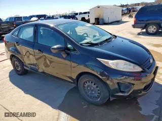 2013 Ford Fiesta S with VIN 3FADP4AJ8DM176539, listed as a Copart auction lot 47816765 with 164,513 mi miles and Salvage Title. Bid and sale history available at carsss.com. Image 4.