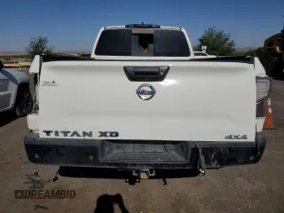 2022 Nissan Titan SV z VIN 1N6AA1FA8NN106193, wystawiony jako Copart lot #56479285 z przebiegiem 27 443 mil mil oraz Szkoda całkowita • Salvage title. Historia ofert i sprzedaży dostępna na DreamBid. Obrazek 6.