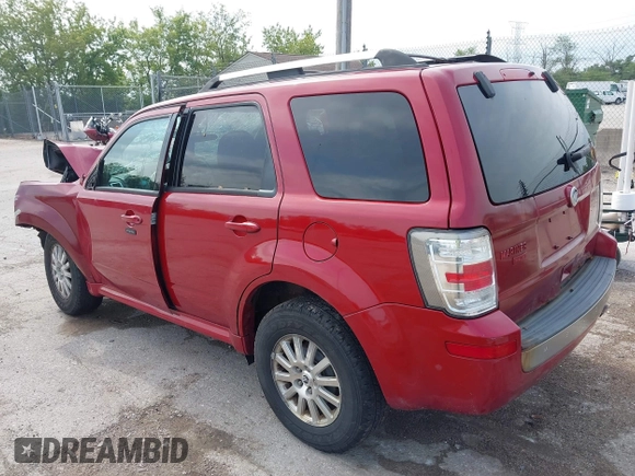 2010 Mercury Mariner Premier with VIN 4M2CN9H77AKJ24786, listed as a IAAI auction lot 42681920 with 230,785 mi miles and . Bid and sale history available at DreamBid. Image 3.