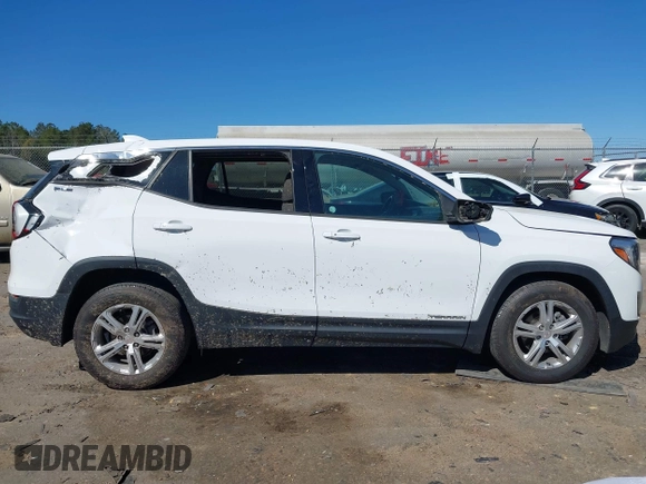 2020 GMC Terrain SLE with VIN 3GKALMEV1LL224087, listed as a IAAI auction lot 41843729 with 54,152 mi miles. Bid and sale history available at carsss.com. Image 13.