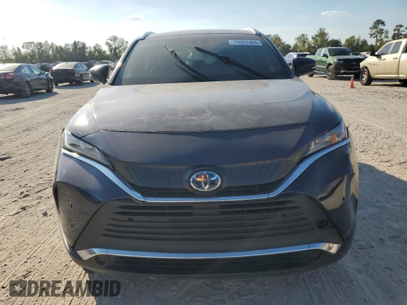 2022 Toyota Venza LE with VIN JTEAAAAH2NJ113067, listed as a Copart auction lot 76097484 with 0 mi miles and Salvage Title. Bid and sale history available at carsss.com. Image 5.