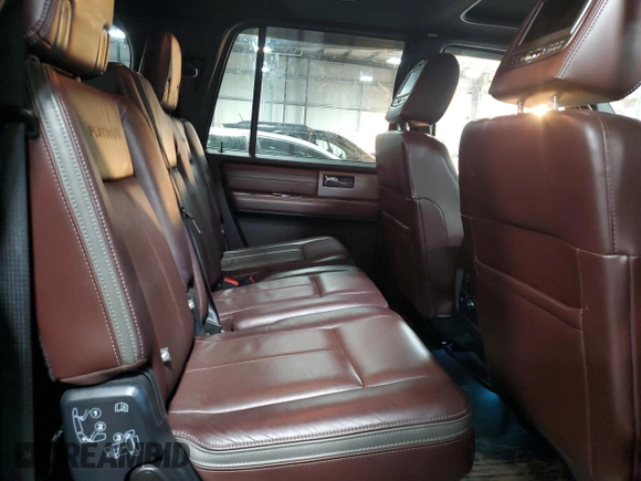 2015 Ford Expedition Max Platinum with VIN 1FMJK1MT5FEF21604, listed as a Copart auction lot 79306064 with 206,641 mi miles and Salvage title. Bid and sale history available at DreamBid. Image 11.