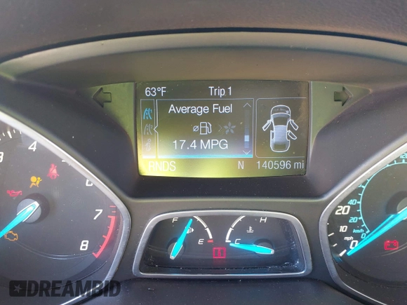 2013 Ford Escape SEL with VIN 1FMCU0HX2DUA51416, listed as a IAAI auction lot 41689474 with 140,596 mi miles and . Bid and sale history available at DreamBid. Image 16.