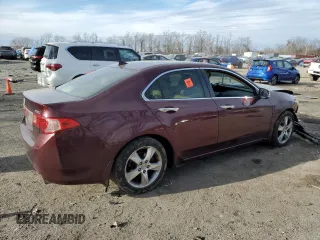 2012 Acura TSX with VIN JH4CU2F45CC006899, listed as a Copart auction lot 45883265 with 154,490 mi miles and Salvage Title. Bid and sale history available at carsss.com. Image 3.
