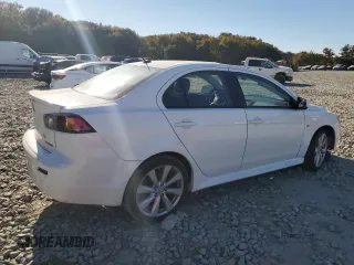 2013 Mitsubishi Lancer GT with VIN JA32U8FW8DU014720, listed as a Copart auction lot 75509414 with 153,645 mi miles and Salvage Title. Bid and sale history available at carsss.com. Image 3.