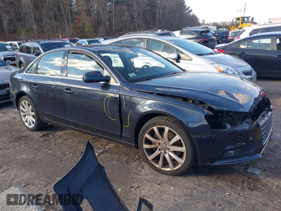 2013 Audi A4 Premium Plus with VIN WAUFFAFL7DN041344, listed as a IAAI auction lot 41194184 with 106,187 mi miles. Bid and sale history available at carsss.com. Image 14.