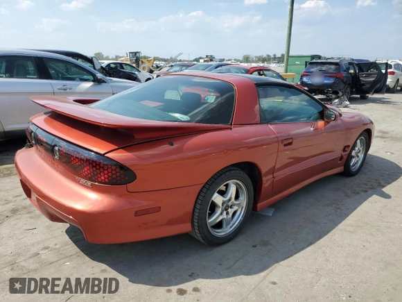 2002 Pontiac Firebird Formula с VIN 2G2FV22G822142457, выставлен на аукционе Copart как лот 68560164 с пробегом 134 506 миль миль и Списание • Salvage title. История ставок и продаж доступна на DreamBid. Изображение 3.