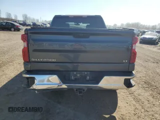 2020 Chevrolet Silverado 1500 LT with VIN 3GCUYDED2LG327240, listed as a Copart auction lot 53514135 with 142,062 mi miles and Salvage Title. Bid and sale history available at DreamBid. Image 6.