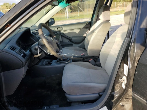 2001 Honda Civic with VIN 1HGES15231L060100, listed as a Copart auction lot 76254824 with Not provided miles and Clean title. Bid and sale history available at DreamBid. Image 7.