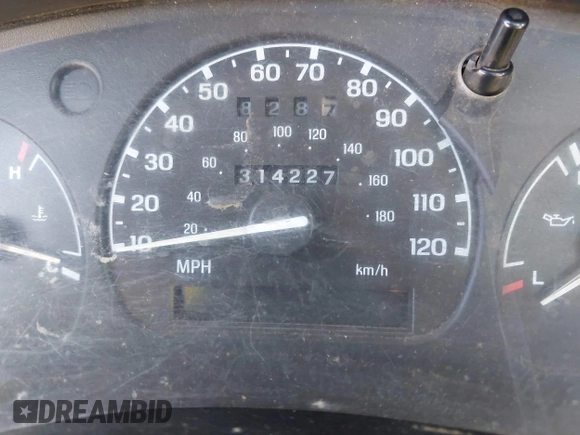 1999 Ford Ranger XL with VIN 1FTYR10C0XPB35439, listed as a IAAI auction lot 41969738 with 314,227 mi miles. Bid and sale history available at carsss.com. Image 7.