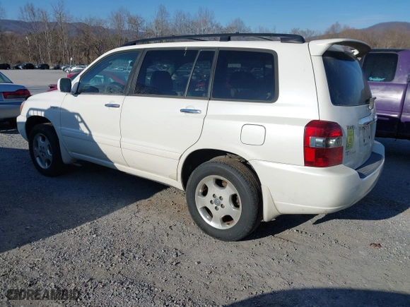 2006 Toyota Highlander with VIN JTEHP21A460181691, listed as a IAAI auction lot 41658694 with 217,517 mi miles. Bid and sale history available at carsss.com. Image 3.