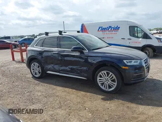 2019 Audi Q5 Premium Plus z VIN WA1BNAFY6K2067166, wystawiony jako IAAI lot #42048646 z przebiegiem 107 602 mil mil oraz . Historia ofert i sprzedaży dostępna na DreamBid. Obrazek 1.