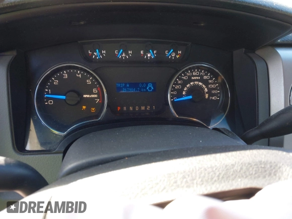 2014 Ford F-150 XL with VIN 1FTFX1EF1EKD34459, listed as a IAAI auction lot 41618872 with 166,468 mi miles. Bid and sale history available at carsss.com. Image 7.