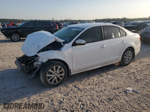 2012 Volkswagen Jetta SE with VIN 3VWBP7AJ6CM003102, listed as a Copart auction lot 52723985 with 224,706 mi miles and Salvage title. Bid and sale history available at DreamBid. Image 1.