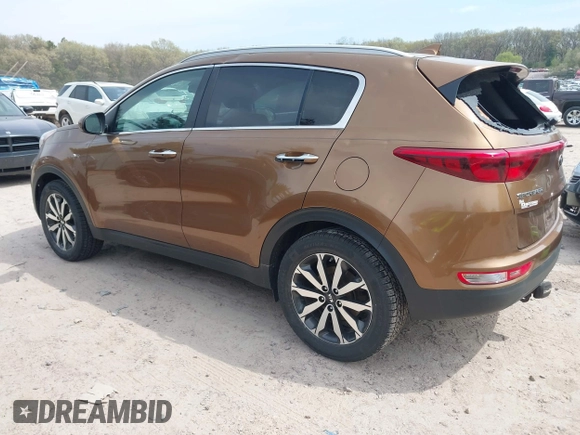 2017 Kia Sportage EX z VIN KNDPNCAC3H7113373, wystawiony jako IAAI lot #42221002 z przebiegiem 112 931 mil mil oraz . Historia ofert i sprzedaży dostępna na DreamBid. Obrazek 3.